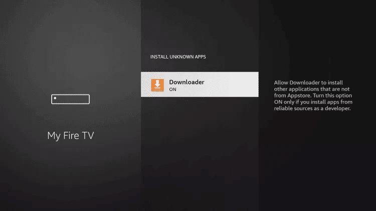 FireStick step 12