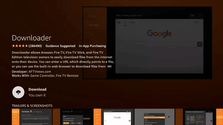 FireStick step 5